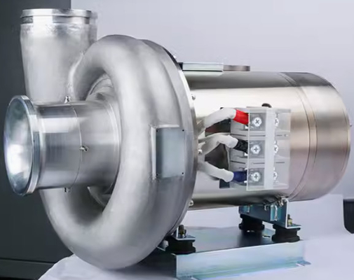 مروحة مركزية عالية السرعة بدون اتصال مغناطيسية معلقة لأنظمة HVAC