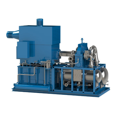 5t / h-33.4t / h إعادة الضغط على البخار الميكانيكي الصناعي 2.00MpaA لتحقيق أفضل كفاءة وأداء