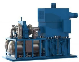 5t / h-33.4t / h إعادة الضغط على البخار الميكانيكي الصناعي 2.00MpaA لتحقيق أفضل كفاءة وأداء
