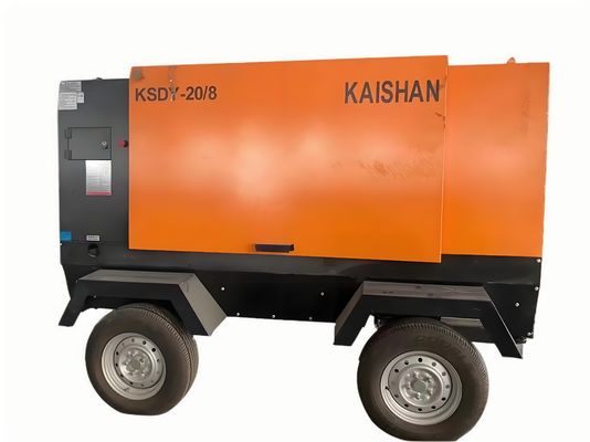 ضاغط هواء محمول منخفض الضوضاء للاستخدام الصناعي الثقيل